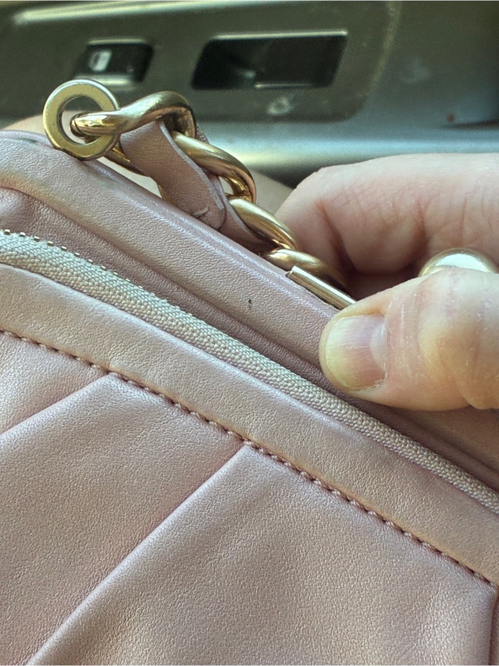 Coach Pink Parker Kisslock Purse - Picture 4 of 9